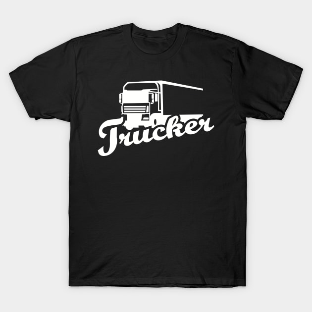 Trucker T-Shirt by Designzz